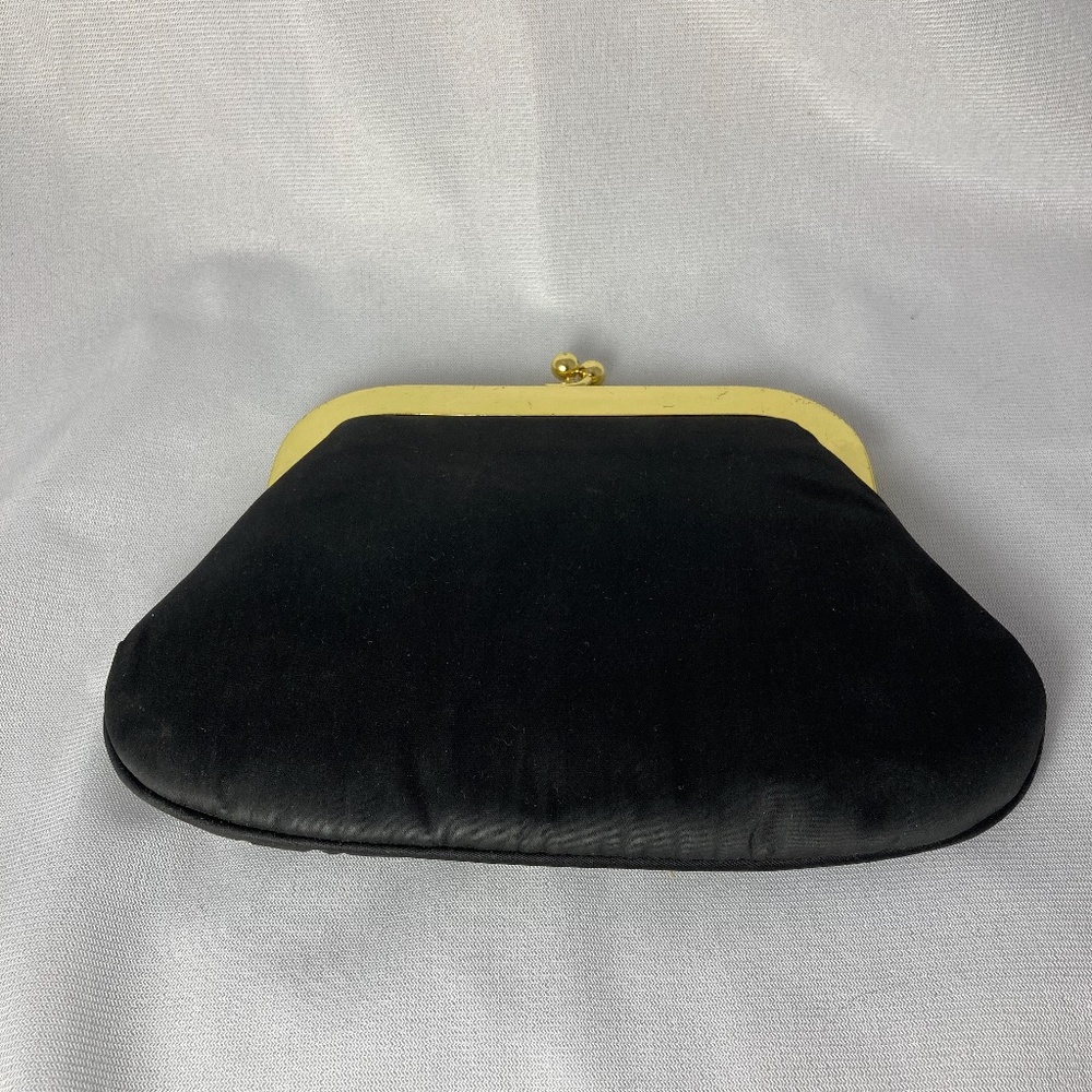 Vintage 1950's JR black purse